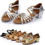 Chaussures de danse kaki légères à boucles look fashion pour femme 
