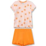 Pyjamas Sanetta orange en coton look fashion pour fille de la boutique en ligne Idealo.fr 