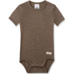 Sanetta - Kid's Wool Body S/S - Sous-vêtement mérinos - 68/74 - beige