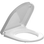 Saniclass - Abattant wc déclipsable et softclose compatible avec Duravit Starck 3 blanc brillant