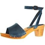 Sandales Sanita Original bleu électrique en cuir en cuir Pointure 41 look fashion pour femme 