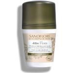 Anti transpirants Sanoflore bio vegan d'origine française à l'aloe vera sans aluminium 50 ml hydratants pour peaux sensibles pour femme 