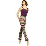 SANSHA KC1103 FINLAY Échauffement de danse Combinaison pour Femme - Mauve/Multicoloree - Taille: S-M (Taille Fabricant: 3-4)