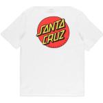 Santa Cruz Classic Dot Chest T-Shirt - white