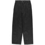 Pantalons chino Santa Cruz noirs en coton Taille XS pour femme en promo 