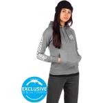 Sweats d'hiver Santa Cruz gris à motif tie-dye à capuche Taille XS look streetwear pour femme en promo 