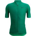 Maillots de cyclisme Santini verts en polyester Taille 3 XL pour homme 