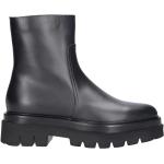 Low boots Santoni noires Pointure 41 look fashion pour femme 