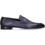 Chaussures casual Santoni bleues Pointure 41 look casual pour homme 