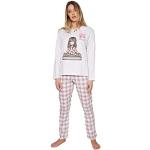 SANTORO GORJUSS Pyjama à manches longues pour femme, Gris - jaspe, XL
