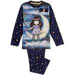 SANTORO GORJUSS Pyjama imprimé à manches longues Catch a Falling Star pour fille, bleu marine, XX-Small