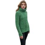 Pulls en laine verts en laine Taille M look fashion pour femme en promo 