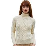 Pulls en laine en laine à col roulé Taille XL look fashion pour femme en promo 