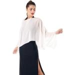 Boleros blancs en polyester Tailles uniques look fashion pour femme 
