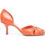 Escarpins Sarah Chofakian orange en cuir en cuir Pointure 38 pour femme 