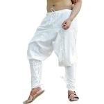 Churidars blancs en coton Tailles uniques look fashion pour homme 