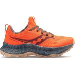 Chaussures de running Saucony orange en fil filet respirantes Pointure 40,5 look fashion pour femme 