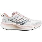 Chaussures de running Saucony Ride blanches en fil filet légères Pointure 39 look fashion pour femme en promo 