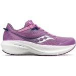Chaussures de running Saucony Triumph violettes légères Pointure 42 pour femme en promo 