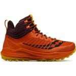 Chaussures de randonnée Saucony orange en gore tex pour homme en promo 