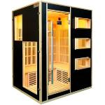 Saunas infrarouge Vogue sauna noirs 4 places 