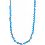 Sautoirs Les Interchangeables bleus à perles look chic pour femme en promo 