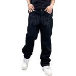 Pantalons classiques noirs Taille XL look Hip Hop pour homme 
