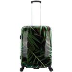SAXOLINE Valise de Voyage Valise/Bagage/Trolley - 64 cm (Moyen) - Palm Leaves Imprimer