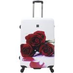 SAXOLINE Valise de Voyage Valise/Bagage/Trolley - 78 cm (Grande) - Red Rose Imprimer