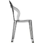 Scab design Chaise design - TITI - vendu à l'unité - deco Gris Transparent
