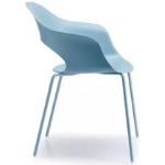 Chaises design Scab bleues 