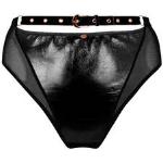 Strings Scantilly noirs en velours Taille XS look sexy pour femme en promo 