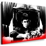 Scarface Al Pacino Impression sur toile montée sur