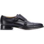 Chaussures à boucles Scarosso noires à bouts en amande Pointure 41 classiques pour homme 