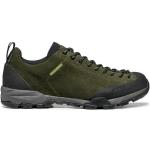 Chaussures de randonnée Scarpa Mojito vertes en caoutchouc en gore tex résistantes à l'eau Pointure 42,5 look fashion pour homme 