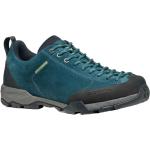 Chaussures de randonnée Scarpa Mojito bleues en caoutchouc résistantes à l'eau Pointure 45,5 look fashion pour homme 