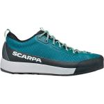 Chaussures de randonnée Scarpa bleues en caoutchouc légères Pointure 38,5 pour femme 