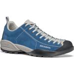 Chaussures de randonnée Scarpa Mojito bleues en daim résistantes à l'eau Pointure 39 pour homme en promo 