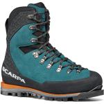 Chaussures de randonnée Scarpa Mont Blanc bleu canard en gore tex Pointure 44 pour homme en promo 