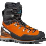 Chaussures de randonnée Scarpa Mont Blanc orange en gore tex thermiques Pointure 44,5 pour homme en promo 