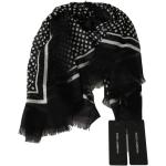 Écharpes en soie de créateur Dolce & Gabbana Dolce noires à pois Tailles uniques pour homme 