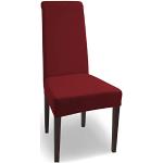 SCHEFFLER-Home Housse de Chaise élastique « Natalie » en Coton élastique / Lot de 4 / Bordeaux / Couverture Stretch / revêtement pour chaises et sièges