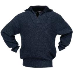Scheibler Pullover taille XL noir/bleu moucheté 100 % PES Quantité:1
