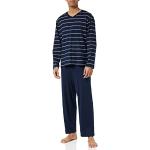 Pyjamas Schiesser bleues foncé Taille XXS look fashion pour homme 