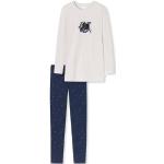 Pyjamas Schiesser beiges à pois en coton Taille 12 ans look fashion pour fille de la boutique en ligne Amazon.fr 