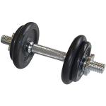 Schildkröt Fitness, set d'haltères 10 kg: 4 pièces dans un coffret gris-noir, 960012