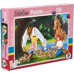Puzzles Tous en selle avec Bibi et Tina 150 pièces 