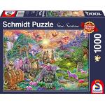 Puzzles Schmidt 1.000 pièces de dragons plus de 12 ans 