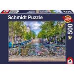 Puzzles à motif Amsterdam 1.000 pièces de 9 à 12 ans 