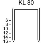Schneider Agrafe coupante KL 80/10 CNK/3000 Schneider Quantité:1